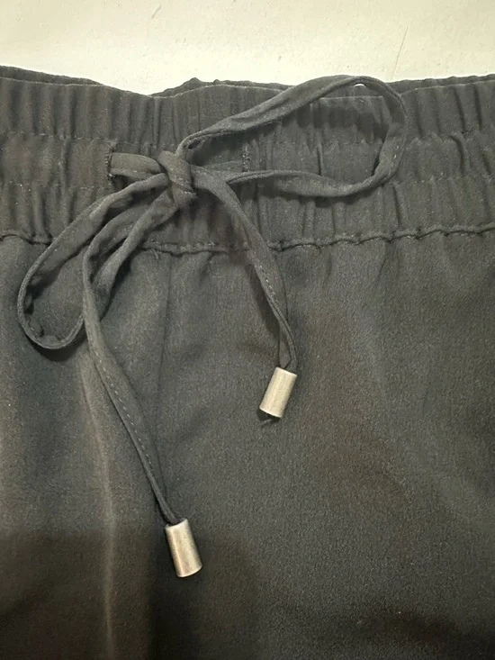 MOSSIMO BLACK TUXEDO STRIPE JOGGER PANTS ATHLEISURE COMFORTABLE LUXURY LARGE - Picture 9 of 14